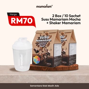 2 SUSU MAMARIAM MOCHA + SHAKER MAMARIAM